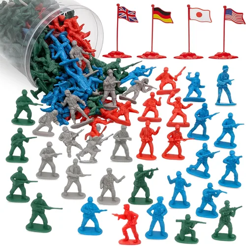 Miniatura 9 de Liberty Imports Figuras de acción de lujo de la Fuerza Aérea Militar de la Armada de la Fuerza Aérea para hombres y soldados con vehículos a escala