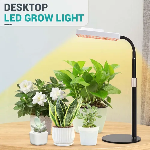 Miniatura 5 de DragonLight Luces LED de cultivo mejoradas, espectro completo, luz de crecimiento regulable con control remoto para invernadero y plantas