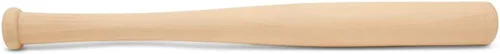 Miniatura 5 de Bate de béisbol de madera 12 Pulgadas Paquete de 2 Bate de madera de béisbol mini sin terminar, bate pequeño, decoración para fiestas, dormitorio