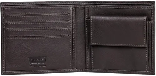 Miniatura 2 de Levis - Cartera de dos pliegues para hombre color marrón