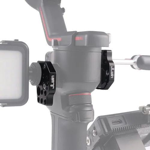 Miniatura 8 de Fotga Placa de montaje de extensión para DJI Ronin S SC RS 2 RS 3 Pro Mini RSC 2 RS4 y RS4 Pro Mini estabilizador de cardán 1/4 "-20 3/8"-16