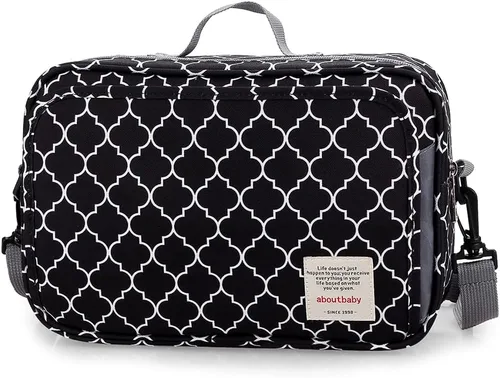 Miniatura 10 de Organizador de pañales para bebé, bolsa para cochecito de bebé, contenedor de almacenamiento para toallitas y juguetes, mini bolsa de pañales