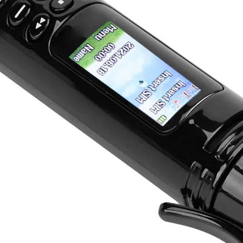 Miniatura 7 de Mini teléfono celular con cámara, linterna, FM, Bluetooth - Dual SIM, bolígrafo