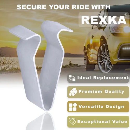 Miniatura 3 de Rexka 10 piezas de retención de clips para puerta elevadora interior compatible con Audi Volkswagen 1J6-867-276