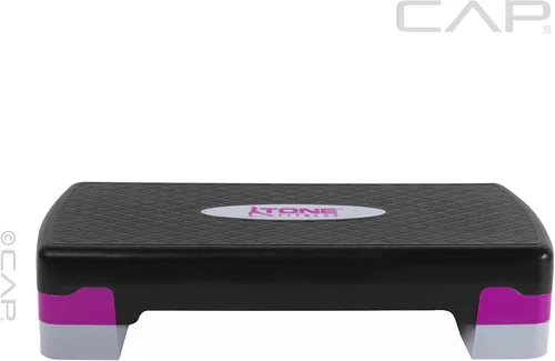 Miniatura 2 de Tone Fitness Plataforma de paso aeróbico compacta Paso de ejercicio