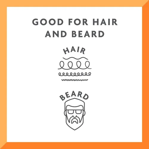 Miniatura 3 de Cantu Aceite para cabello y barba para hombres, 3.4 fl oz