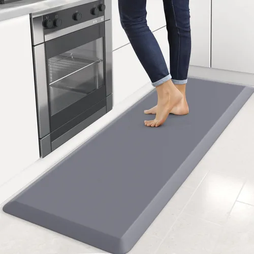 Miniatura 33 de StepRite Tapete de cocina antifatiga de 4/5 pulgadas de grosor, antideslizante, resistente a las manchas y al agua, tapete de escritorio para Azul