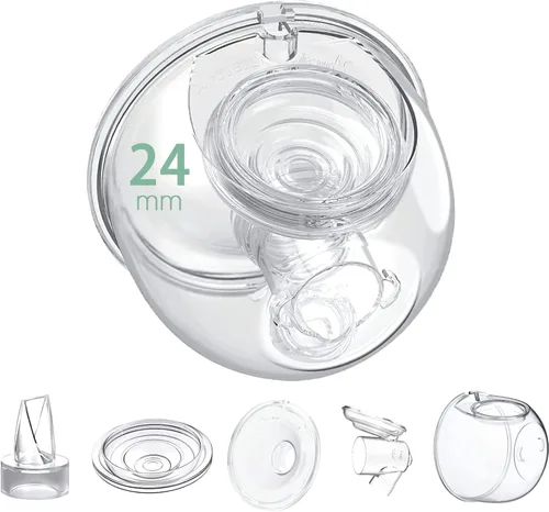 Miniatura 9 de Insertos de brida de silicona de 0.59 pulgadas compatibles con Momcozy S9 Pro S10 S12 Pro, Paruu P10 P3 R12, TSRETE, kmaier, MomWills, para Spectra