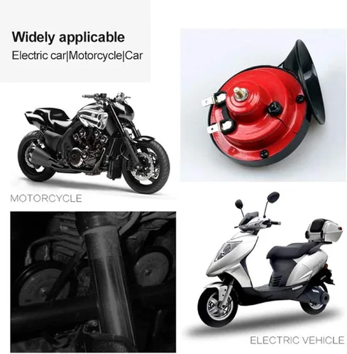 Miniatura 4 de 4 unidades de bocina de coche de 300 db 【paquete de 4】 12 V a prueba de agua, bocina doble, utilizada para camiones, trenes y barcos, caracoles 4