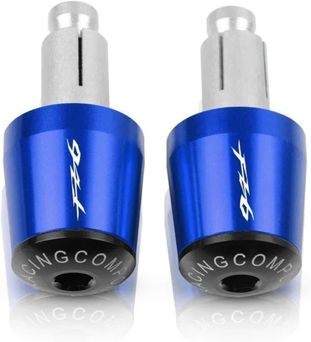 Miniatura 7 de Motorcycle Handlebar Grips End Handle Bar Cap Ends Plug for Yamaha FZ6 FAZER FAZER600 FZ6S FZ6N FZ6S2 FZ6R S2 SJ6S FZ600 FZ-6 (Color : Black-Red)