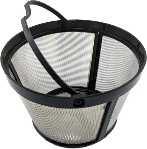 Miniatura 2 de Filtro de café permanente de acero inoxidable NRP 304 hecho para cafetera BUNN 10 tazas y otras cafeteras de filtro de 12-14 tazas Filtro de cesta