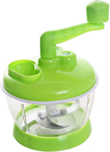 Miniatura 8 de Picadora manual de ajo, manivela de verduras, picadora de cebolla, picadora manual de alimentos, picadora de verduras, procesador de alimentos
