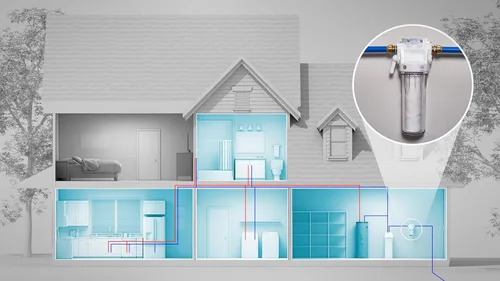 Miniatura 4 de GE FXWSC - Filtro de agua para toda la casa, repuesto para sistema de filtración de agua, certificado NSF: reduce los sedimentos, el óxido y otras
