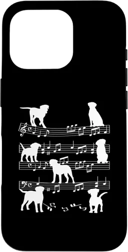 Miniatura 19 de iPhone 11 Músico Perro Jugando en Notas Musicales Amante de la Música Piano Case