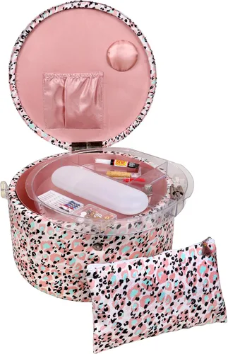 Miniatura 10 de SINGER Cesta de Costura Grande Redonda Premium con Bolsa de Cremallera a Juego y Kit de Costura de Emergencia 30% Más Volumen de Almacenamiento