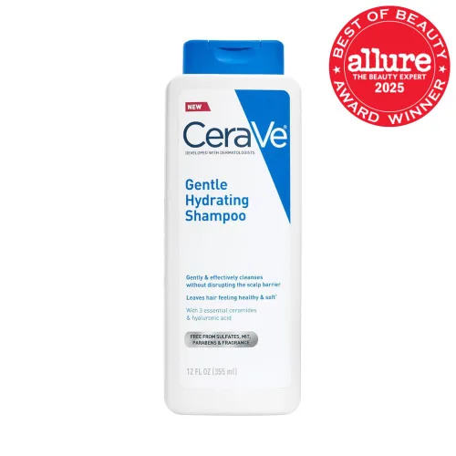 Miniatura 2 de CeraVe Champú Hidratante Suave, Con Ceramidas, Niacinamida y Ácido Hialurónico Para Cabello y Cuero Cabelludo Suaves y de Aspecto Saludable, Champú