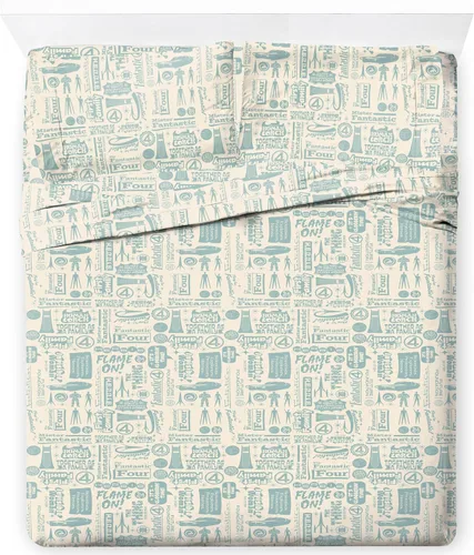 Miniatura 18 de Jay Franco - Juego de sábanas con funda ajustada, sábanas planas y funda para almohada - Ropa de cama ultrasuave con funda para almohada para Beige