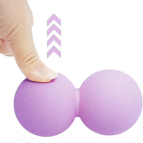 Miniatura 3 de Bolas de masaje dobles de lacrosse, bolas de masaje de maní y bola de fascia para aliviar la fatiga muscular y relajar los músculos para pies