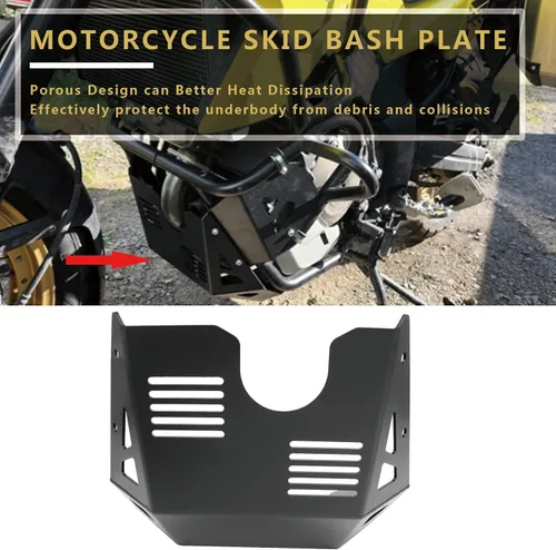 Miniatura 4 de Worldmotop - Placa de aluminio para motor compatible con Suzuki V-Strom 1050XT DL1050 1050 XT 2020 2021 cubierta protectora de marco protector