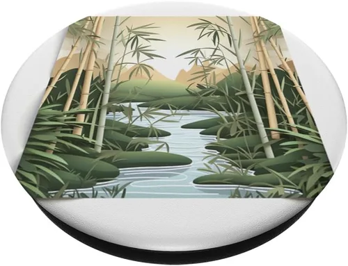 Miniatura 2 de Bamboo Zen In the Spirit of Japan PopSockets Standard PopGrip