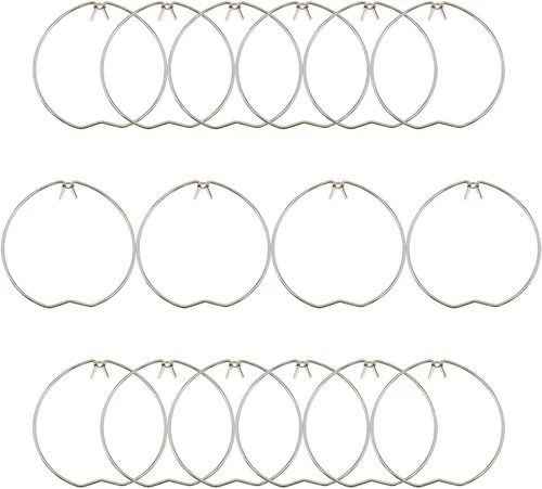 Anillos de clip de resorte de retención de lámpara MR16 de 1.969 in compatibles con bombillas de fijación MR16 GU10 para fijación de bombillas-16