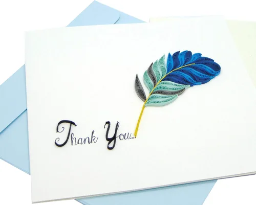 Miniatura 9 de GREENHANDSHAKE Art 4 corazones, tarjeta de felicitación de arte quilling para cumpleaños, día de San Valentín, día de la madre, aniversario