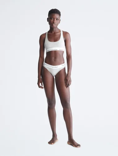 Miniatura 5 de Calvin Klein Bralette inalámbrico moderno de algodón sin forro para mujer