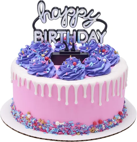 Miniatura 8 de DECOPAC Sweet Tooth Deluxe Fusion Mix, 26 onzas, chispas de caramelo en recipiente de mano, gránulos comestibles para pasteles de celebración