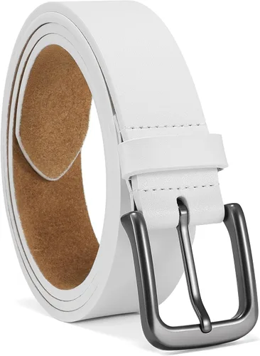 Miniatura 23 de CHAOREN Cinturones de cuero para hombre - Cinturón de 35mm de cuero genuino para jeans - Regalo para hombre para vestir casual
