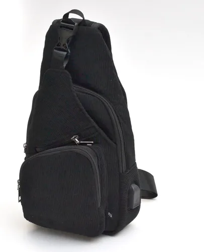 Miniatura 55 de Nupouch Mochila cruzada antirrobo, carga USB, mochila ligera para viajes, senderismo, todos los días