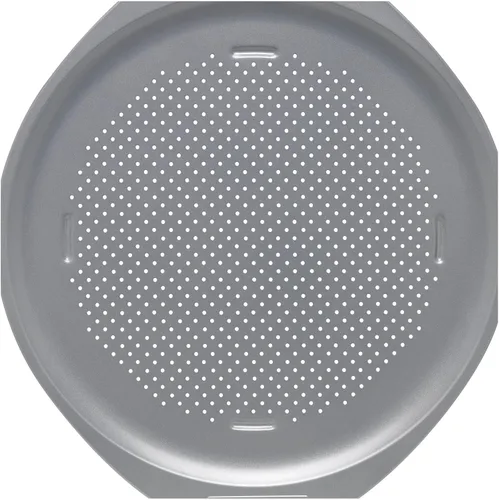 Miniatura 3 de Farberware Molde antiadherente aislado para hornear pizza redondo de 15.5 pulgadas, gris claro