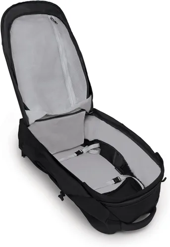 Miniatura 9 de Mochila de viaje Osprey Farpoint 80L para hombre, negra Negro