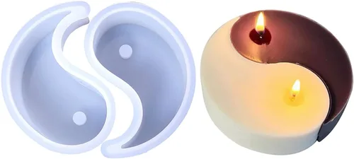 Miniatura 14 de Moldes de vela en forma de cubo, moldes de velas 3D para hacer velas, molde de vela de silicona de panal para adornos de jabón caseros, velas