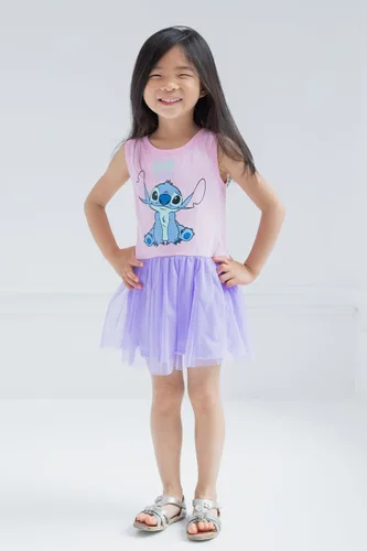 Miniatura 2 de Disney Lilo & Stitch - Vestido de tul de princesa Ariel para niñas pequeñas y grandes