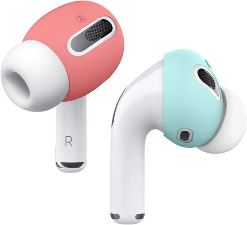 Miniatura 9 de elago 2 pares de fundas para AirPods Pro para las orejas diseñadas para Apple AirPods Pro, funda de silicona antideslizante, sin polvo
