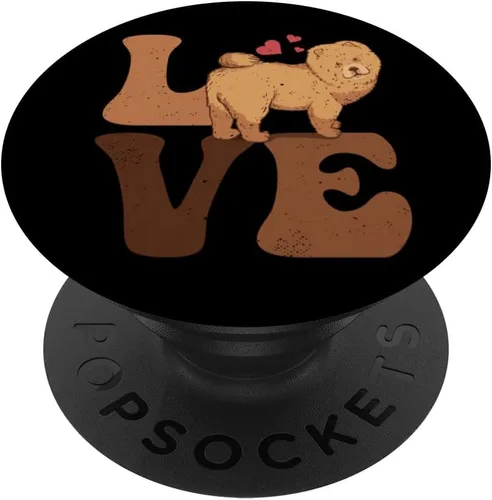 Miniatura 6 de Chow Chow Dog LOVE PopSockets MagSafe PopGrip para iPhone