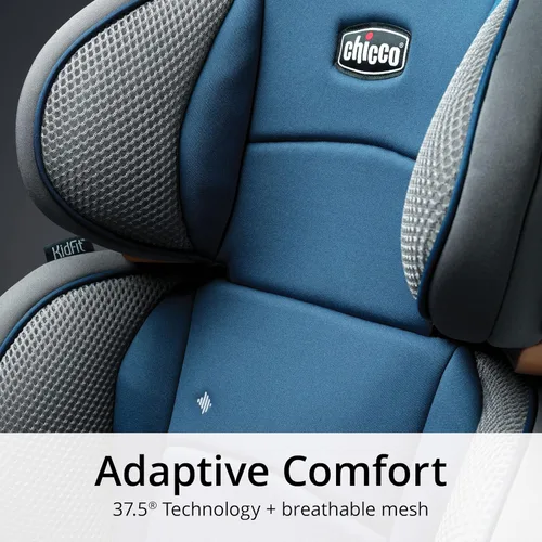 Miniatura 2 de Chicco KidFit Adapt Plus 2 en 1 Asiento Elevador de Posicionamiento del Cinturón para Automóvil, Asiento Elevador sin Respaldo y con Respaldo Alto