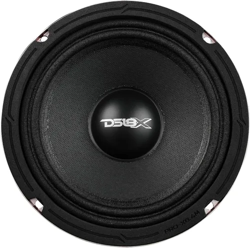 Miniatura 5 de DS18 PRO-X6M - Altavoz de 6.5 pulgadas, rango medio, bala de aluminio roja, 500 W máximo, 250 W RMS, 4 ohmios, altavoces de puerta de audio de alta