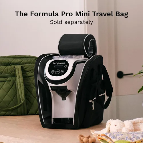 Miniatura 9 de Baby Brezza Formula Pro Mini - Máquina Mezcladora de Fórmula para Bebés, Se Adapta a Espacios Pequeños y es Portátil para Viajar – El