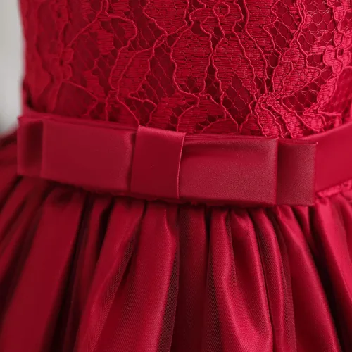 Miniatura 5 de NNJXD Vestido de Princesa de Tul con Flores para Niñas Pequeñas y Bebés Niña