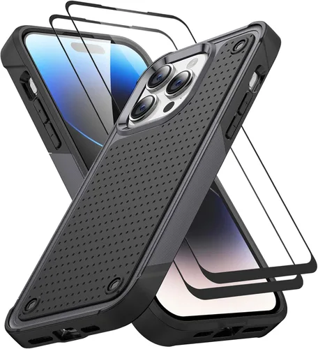 Miniatura 43 de Jeylly Funda para iPhone SE/Funda para iPhone 5S, Exterior de Plástico Duro que Absorbe Golpes + Interior de Silicona de Goma Defensor contra