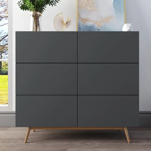 Miniatura 5 de VaryPaper Papel Tapiz Gris de Gran Tamaño Despegar y Pegar 32''x118'' Papel de Contacto Gris Removible Impermeable Autoadhesivo de Vinilo Decorativo
