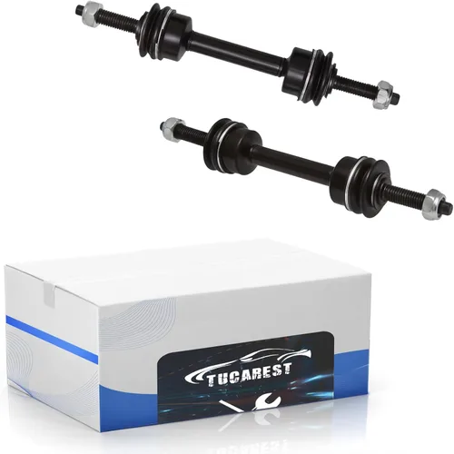 TUCAREST Enlace estabilizador de barra estabilizadora delantera, 2 piezas, K750362 (para modelos 4WD) compatible con Fo-rd F-150 2009-2020 (no