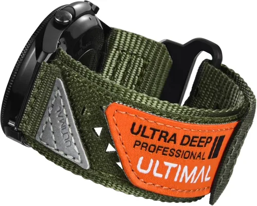 ULTIMAL Correa de reloj de 0.866 in compatible con Garmin Vivoactive 4/Forerunner 255 265 570/Venu 4 3 2, compatible con Amazfit GTR 4 3 2/Bip 6 5,
