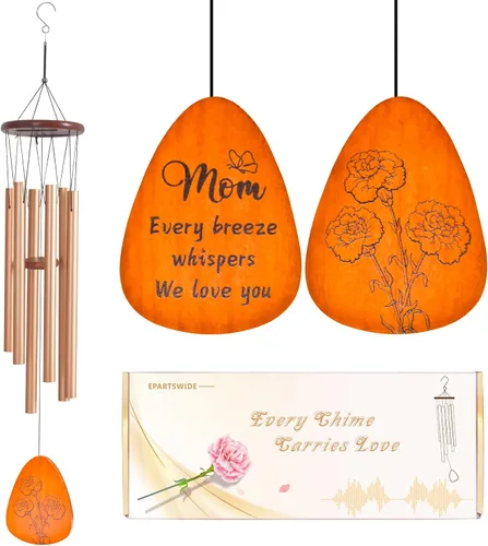 Miniatura 9 de Campanas de viento para mamás, regalos para mamá, regalos de Acción de Gracias y Navidad, el mejor regalo para el día de la madre, regalo