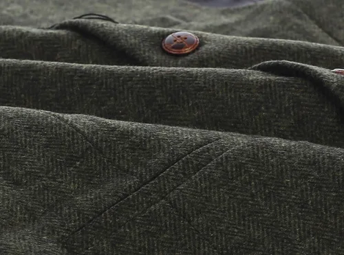 Miniatura 133 de Gioberti Chaleco de tweed formal de 6 botones para hombres