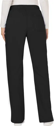 Miniatura 2 de Cherokee - Pantalones quirúrgicos elásticos y suaves Workwear Revolution WW120, con cordón ajustable, para mujer
