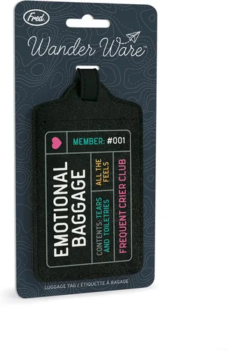 Miniatura 3 de Genuine Fred Wander Ware Luggage Tag 2.75" x 4.7