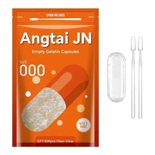 Miniatura 9 de Cápsulas de gelatina vacías tamaño 000 cápsulas de gel puro bovino transparente (100 unidades) sin gluten, sin OMG, kit de llenado certificado Halal