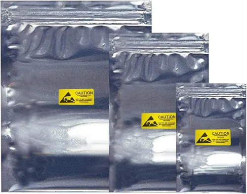 Miniatura 8 de Bolsas antiestáticas Bolsa de blindaje ESD con etiquetas antiestáticas para disco duro SSD HDD Tarjeta madre Tarjeta de video RAM Dispositivos